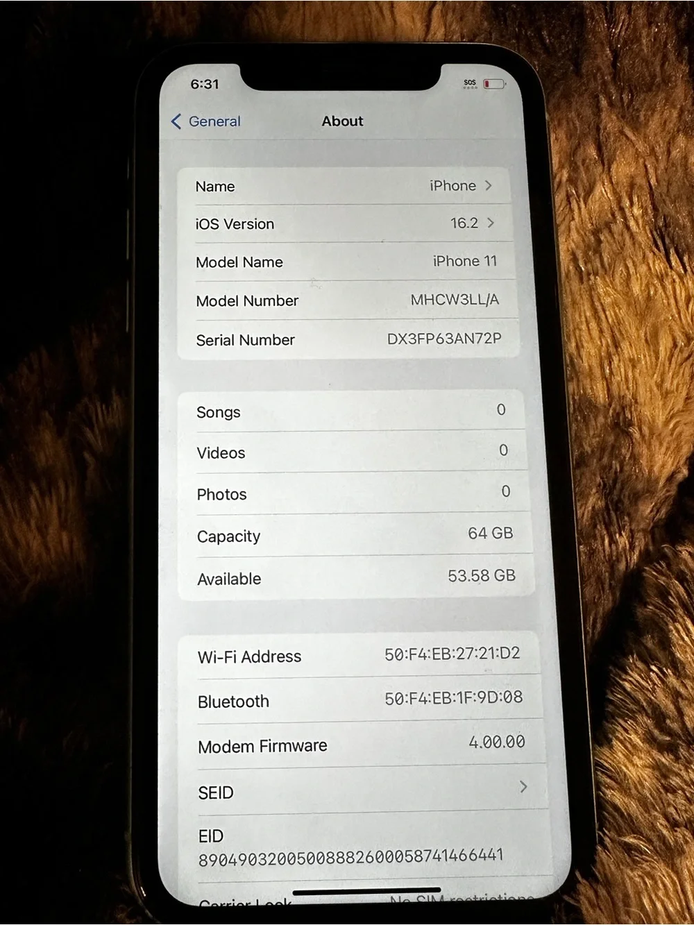 Apple iPhone 11 Mint Green Back Panel with Dual Camera *FULLY FUNCTIONAL*